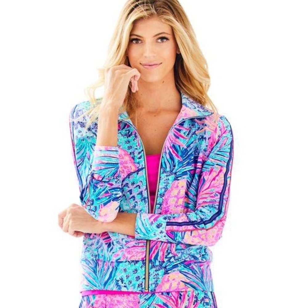 Lilly Pulitzer Luxletic Jacket Size XS